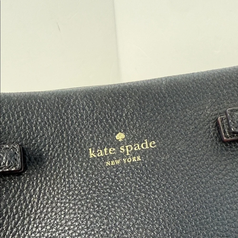 Kate Spade New York Holden Street BRANDY Black Leather Crossbody Shoulder BAG